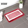 Water Absorbent Bath Mat Bathroom Anti-Slip Mat, Ultra Soft Water-Absorbent Fiber Non-Slip High Elastic Thick Cushioned Floor for Tub Home Decor