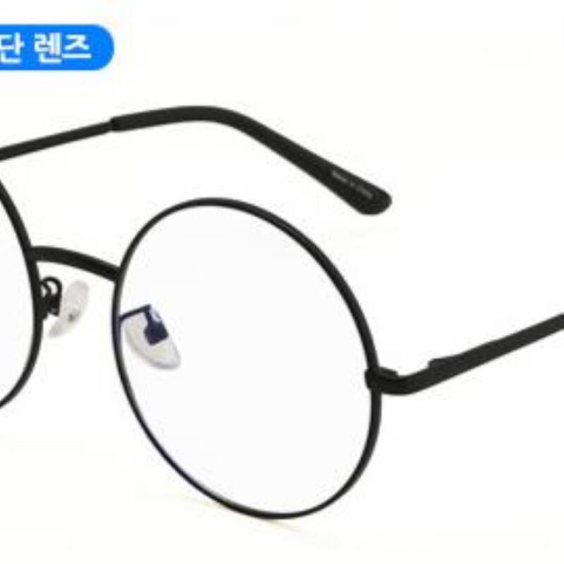 

Women s and Men s Matte Black Eye Protection Blocking Glasses Frames G1103_Silver