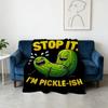 Lustige P-Gurken Decke Super Warm Bequem Plüsch Überwurfdecke Kind Zuhause Sofa Schlafzimmer Geschenk