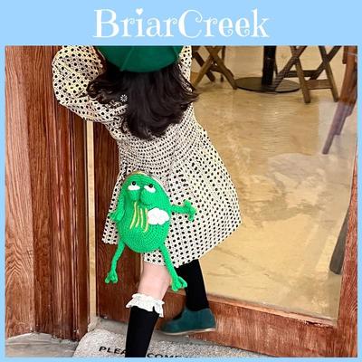 Cute Cartoon Frog Crossbody Bag For Kids With Stylish Design And Durable Material For Everyday Use