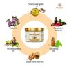Crema Facial Shata Dhauta Ghrita de We Herbal 50g para Mujeres y Hombres, Crema Facial Antienvejecimiento para Curación de la Piel, Reafirmante, Brillo Iluminador y Tono Uniforme, Profundo