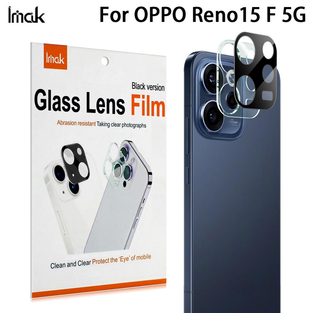 For OPPO Reno 15 F 5G Global Glass IMAK High Definition Integrated Glass Lens Film Black Version