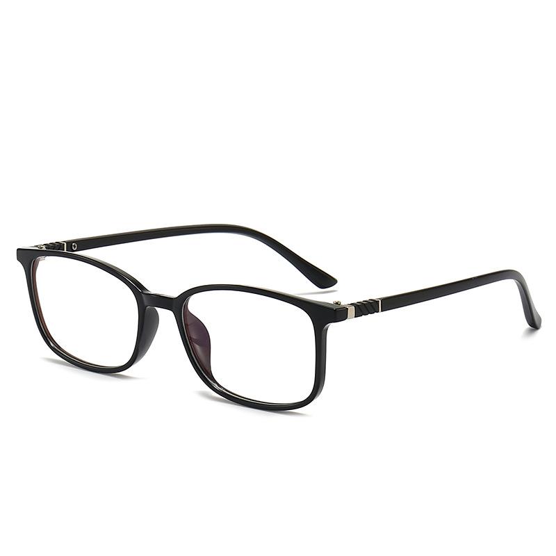 2305 Xiaohongshu Same Frame Glasses Men And Women Han Chao Square Frame Small Frame With Degree Anti-Blue Myopia Glasses
