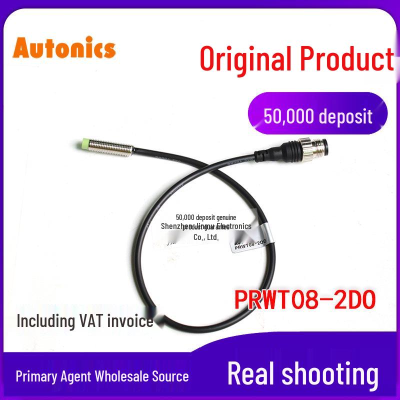 Autonics PRWT08-2DO M8 Proximity Switch, NC, Aviation Plug PRWT08-2DO
