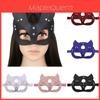 Elegante Maschera da Volpe Realizzata in Pelle PU di Alta Qualità per Festa di Halloween e Mascherata