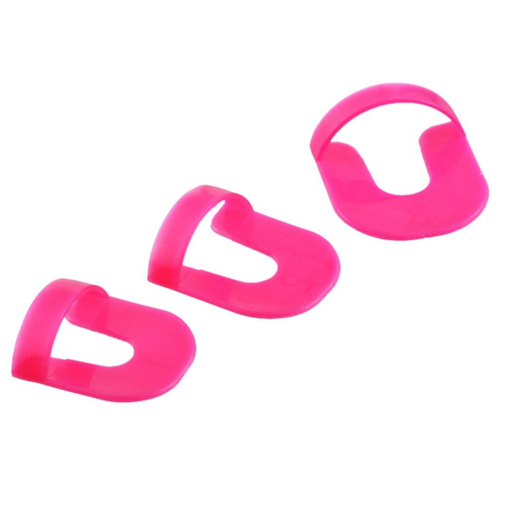 26 buc. Suport de protecție pentru lac de unghii pentru manichiură Sfaturi de design pentru arta unghiilor pentru degete Acoperă scut scut