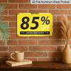 2D Flat, 1pc Metal Sign - Limited Time 85 Off Big Promotion, Durable Aluminium Material, No Electricity Needed for Indoor/Outdoor Retail Store Event