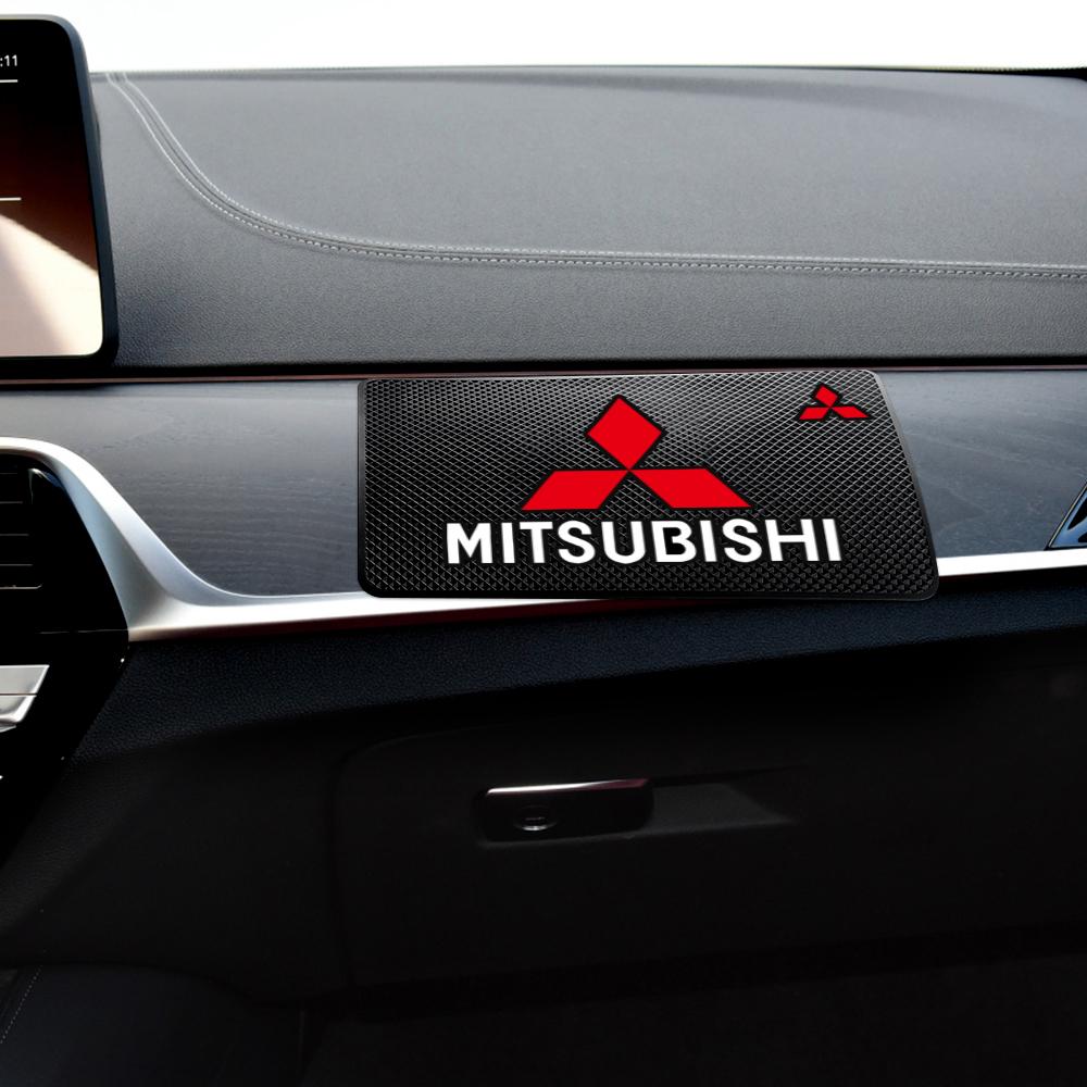 1Pcs Car Styling Waterproof Dashboard Anti Slip Silicone Pad For Mitsubishi Lancer 10 Outlander 3 L200 Xpander Pajero 4 Montero