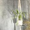 Macrame Pot Holder Extra Long Large