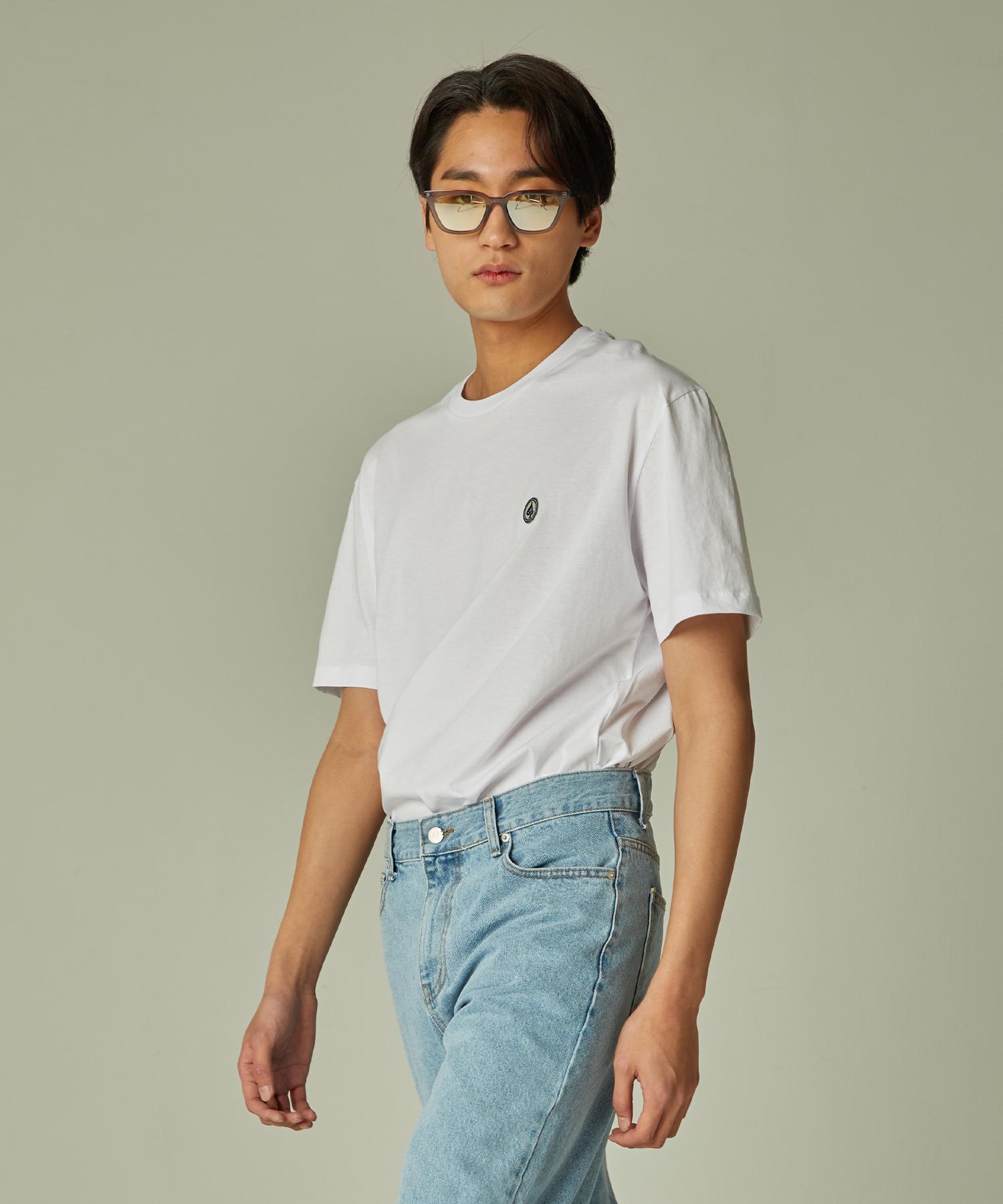 Agent Pick Agp Logo T-Shirt White White/2