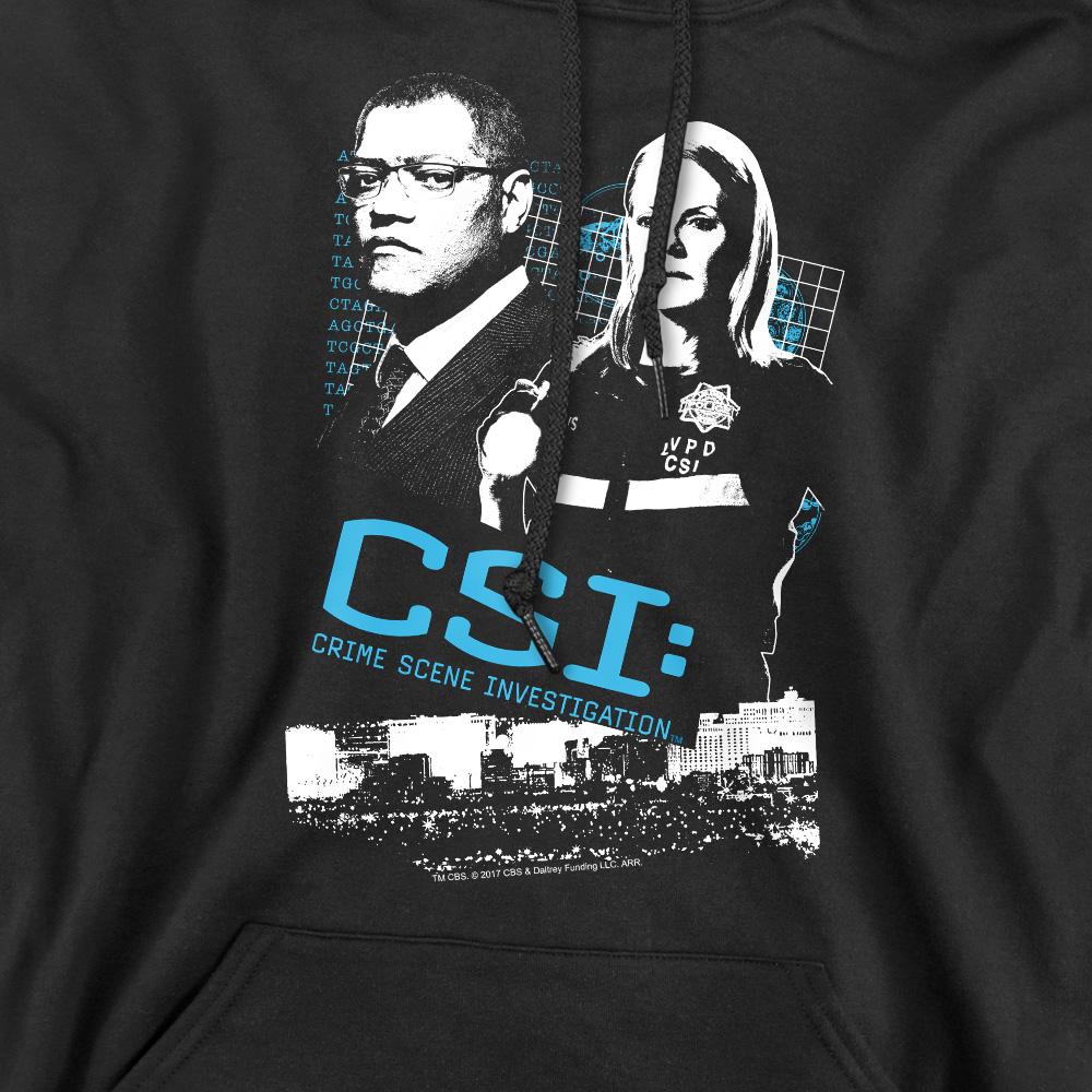 CSI Mens Investigate This Hoodie