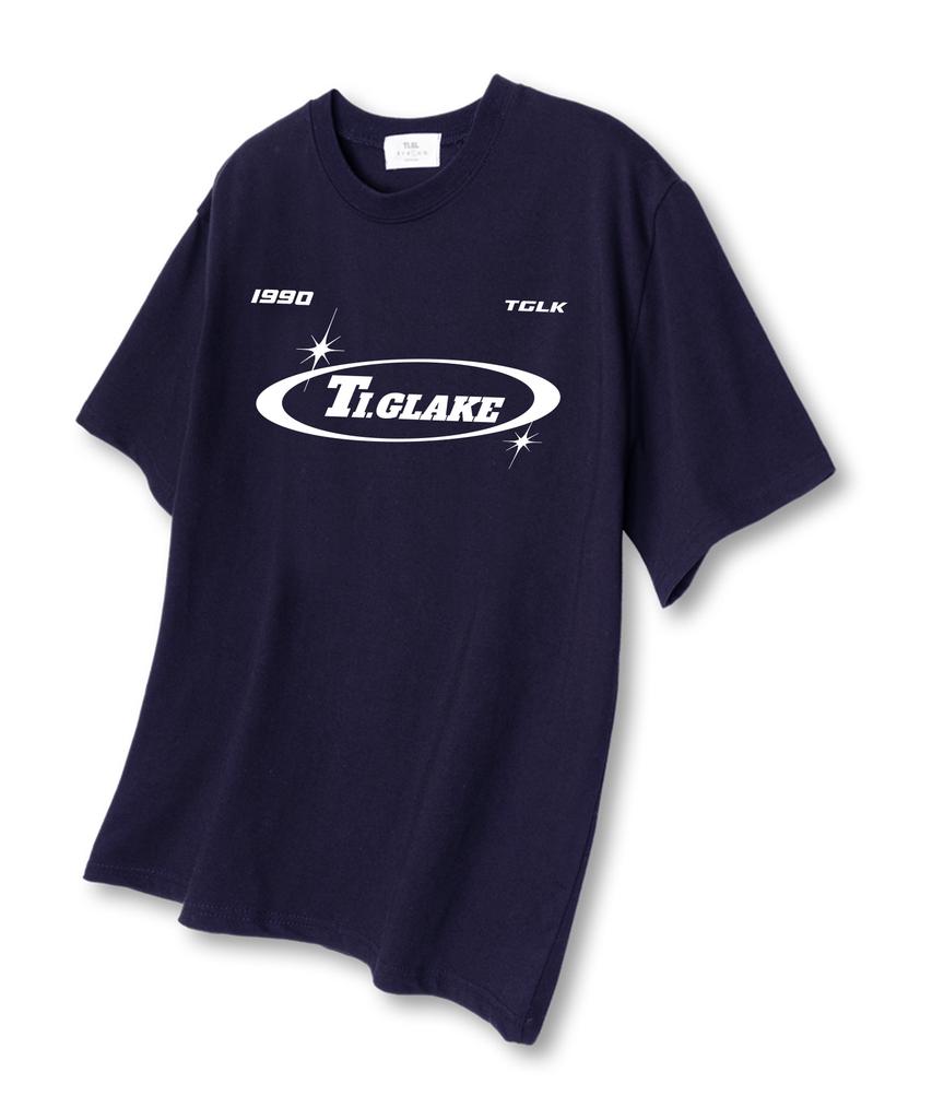 TI.GLAKE Tusporty Oversized Short Sleeve T-Shirt Navy