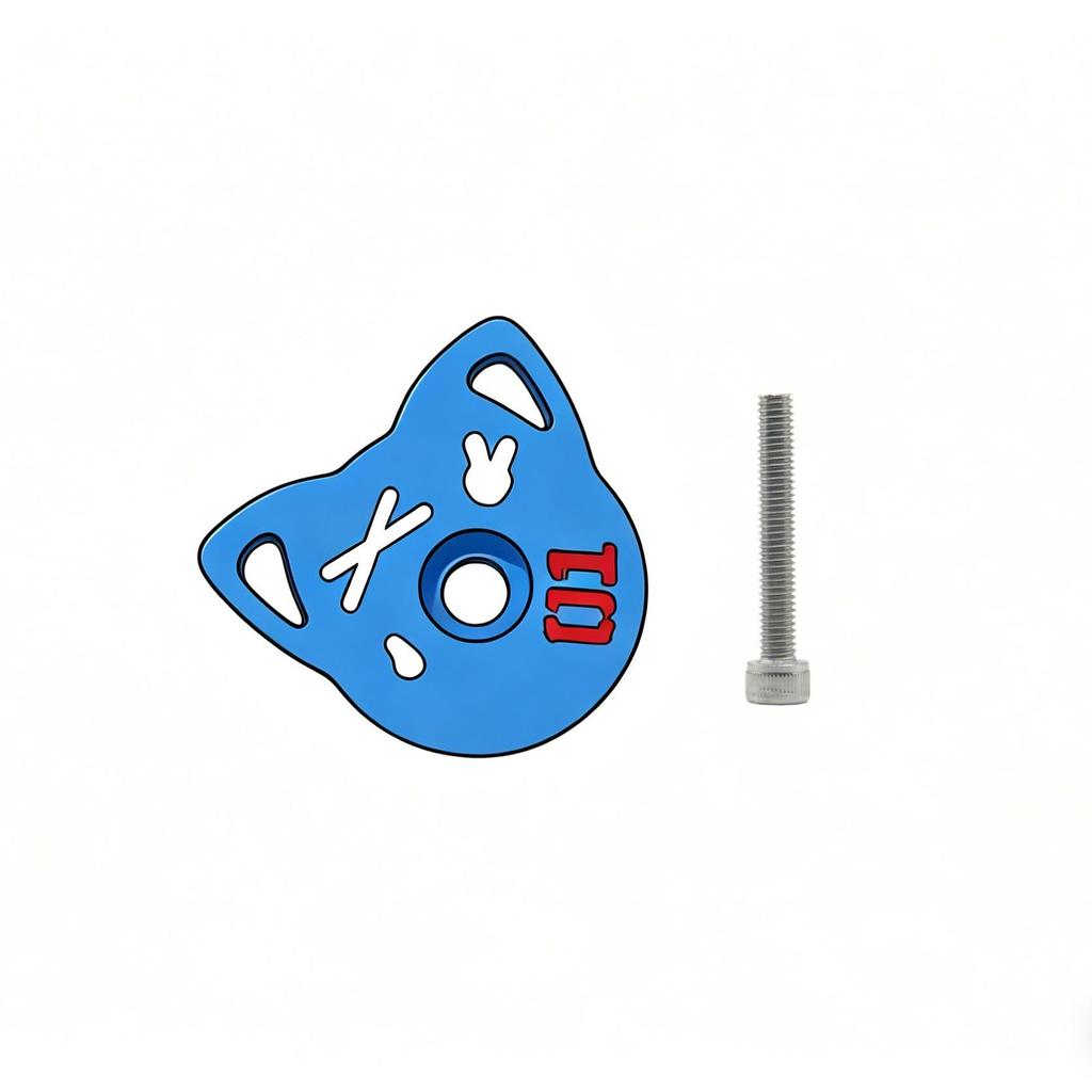 EVOSID Custom Waterproof CNC Stem Cap for Mountain and Road Bikes