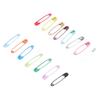 Safety Pins DIY Making Reliable Locking Design Glossy Bright Small Compact Sewing Accessories for