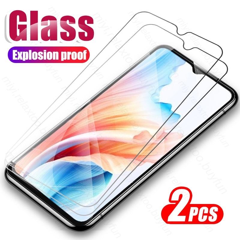 

2 шт. закаленное стекло с полным покрытием для oppo A1 A1X A11S A12S A12 A15 A16 A17 A18, защитный экран для A15S A16K A16e A16s A17K 4G, прозрачное стекло 5G