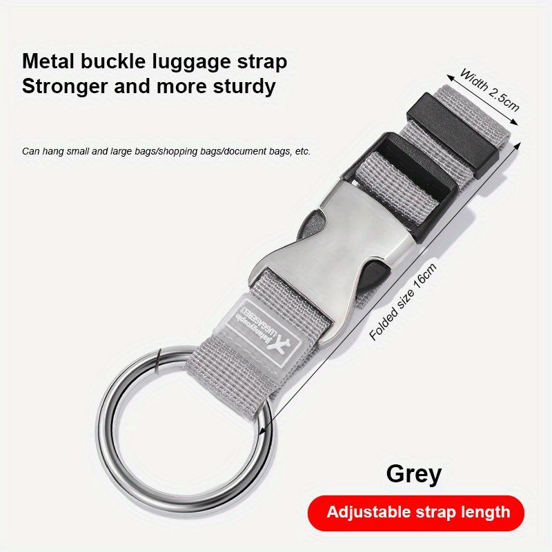 Travel Luggage Strap Portable Fixed with Release Buckle Additional Bag Backpack Strap Luggage Strap Lapel Strap Jacket Holder