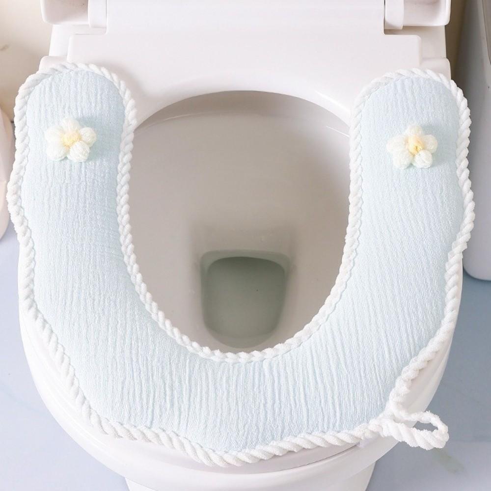 U-Shaped Toilet Seat Cover Washable Potty Mat Toilet Seat Accessories Toilet Seat Pad  Indoor