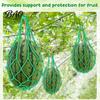Vertical Gardening Trellis Net 10Pcs Watermelon Sling Nets, Weatherproof Reusable Melon Holder Support Mesh, Fruit Hammocks for Cantaloupe Cucumber