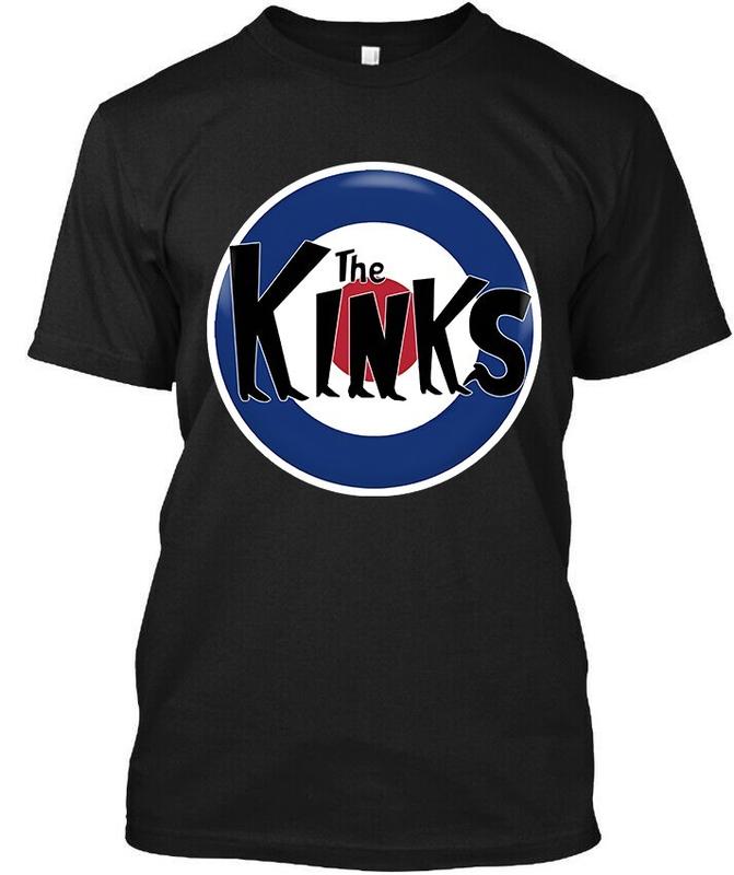 

Limited New Popular The Kinks English Music Retro Graphic Classic Unisex T-shirt XXXL