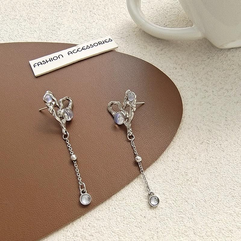 

Трендовые серьги-кисточки 2024 из серебряной иглы S925, милые и крутые