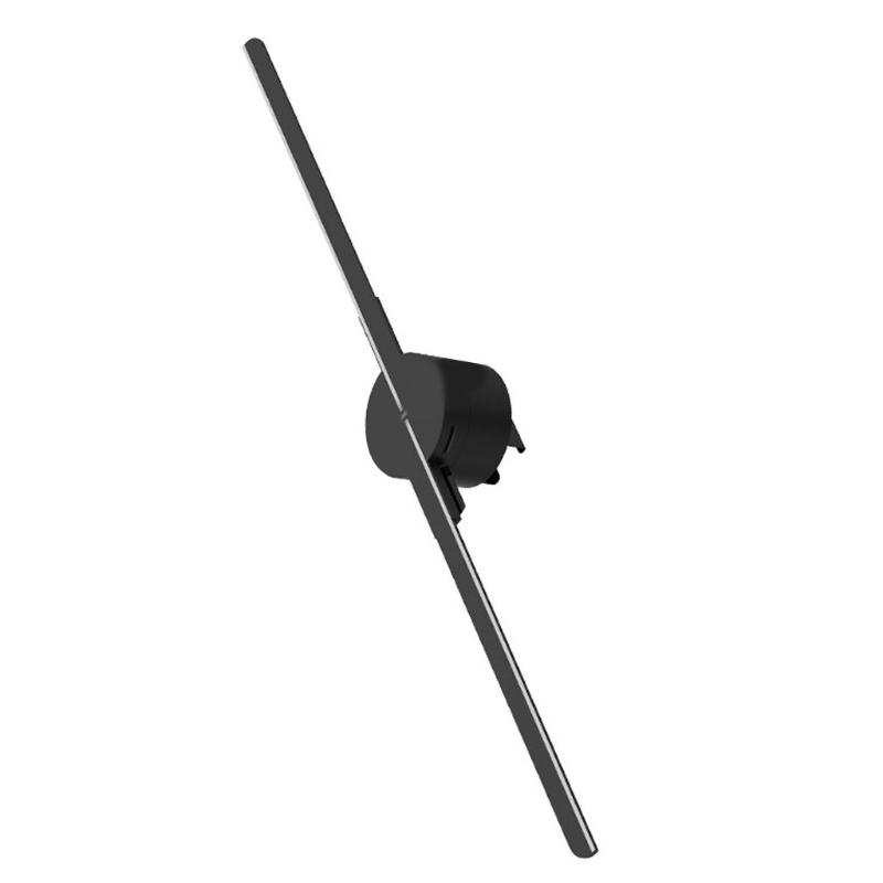 Upgrade 3D Hologramm Werbe-Display-Fächer Hohe Auflösung Hinzugefügt Holografischer Projektor-Fächer Geschäftsgeschäft Laden