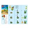 Sac en plastique - lego - 30590 - épouvantail à construire - pour enfants à partir de 3 ans - mixte