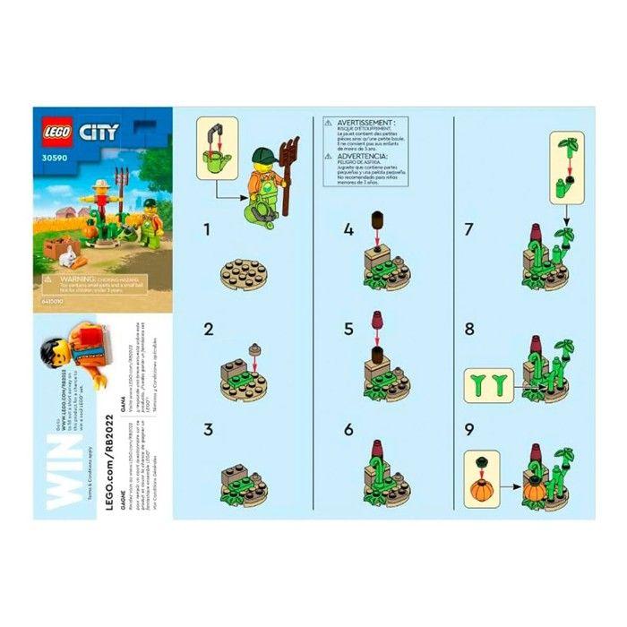 Sac en plastique - lego - 30590 - épouvantail à construire - pour enfants à partir de 3 ans - mixte