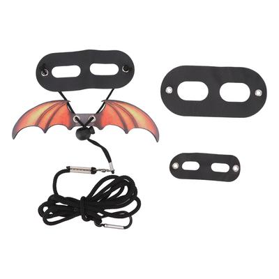 Brodaty smok smycz bezpieczeństwa regulowana skórzana smycz dla zwierząt domowych na święta Halloween imprezy sesje zdjęciowe
