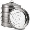 Minai Heavy-Duty Stainless Steel Steamer Components