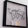 Time Fragments: Wall-Mounted Ticket & Travel Memory Frame