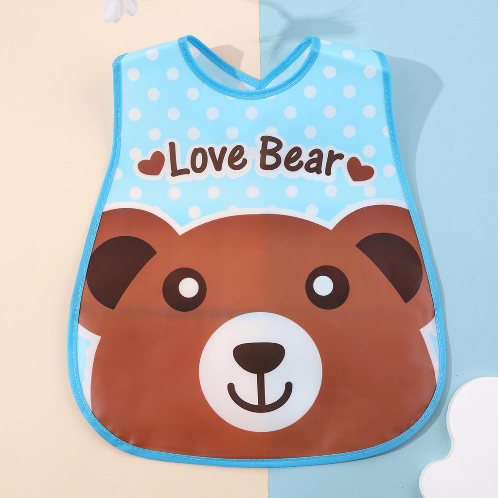 Cartoon Baby Bibs Waterproof Newborn Bandanas Feeding Baby Burp Cloths Girls Boys Saliva Towel Print Apron