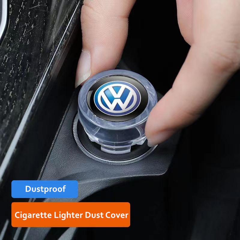 VW Car ABS Cigarette Lighter Dust Cover Dustproof Cap Plug for Volkswagen GOLF 5 Tiguan Polo Golf 6 Golf 7 Jetta Accessories