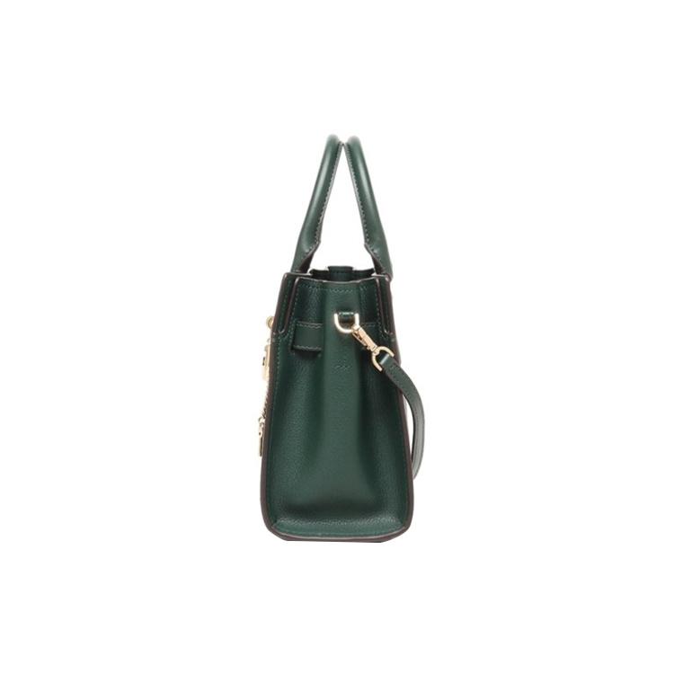 New MICHAEL KORS Leather Key Accessories, Shoulder Bag, Crossbody Bag, Handbag Regular Women's Dark Green 35T1GHMS1L-305