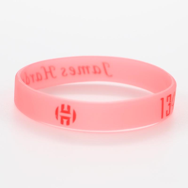 Thickened Luminous NBA Basketball Silicone Wristband: Harden, LeBron, Curry, Irving Edition