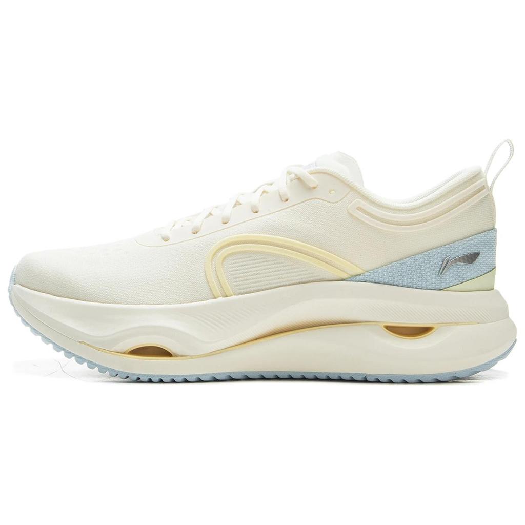 Li Ning Jing Hong Comfortable Versatile Commuting Trendy Shock Absorbing Non-Slip Wear-Resistant Lightweight Rebound Running Shoes ARHV002-2