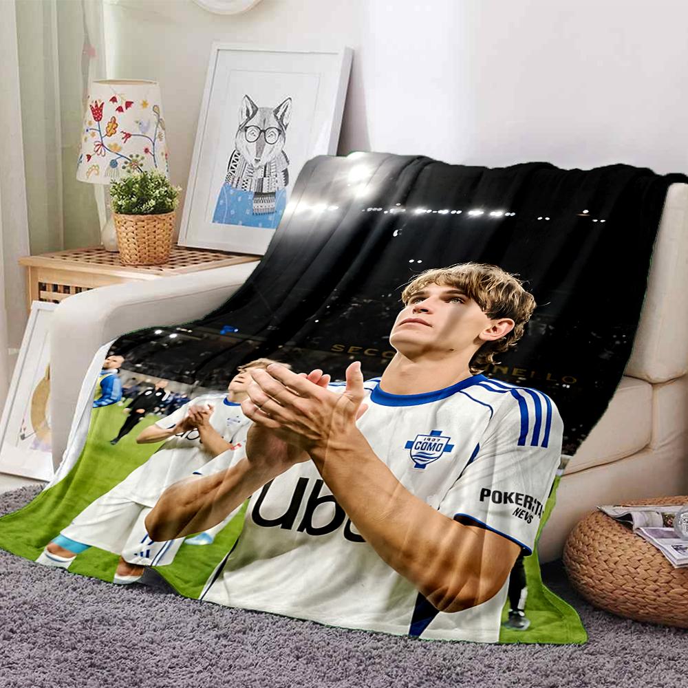 Player Field Blankets Flannel Printed Breathable Warm Throw Blanket for Home Office Bedspreads 0708a54