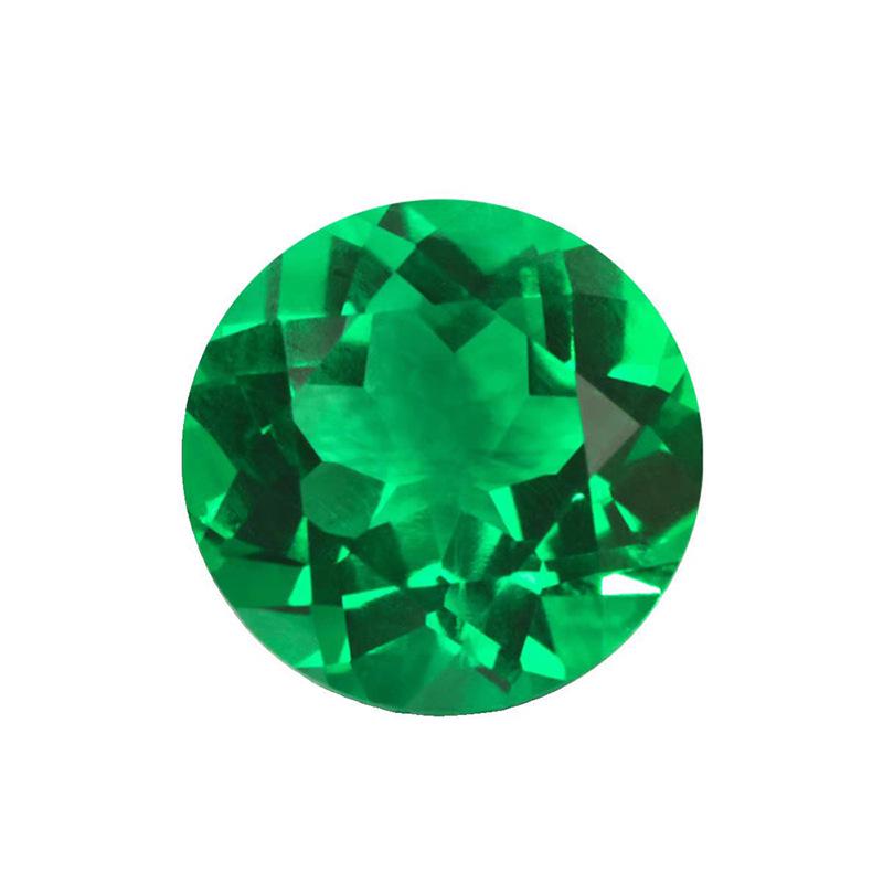 Hydrothermal Cultured Colombian Emerald Loose Stones for Jewelry