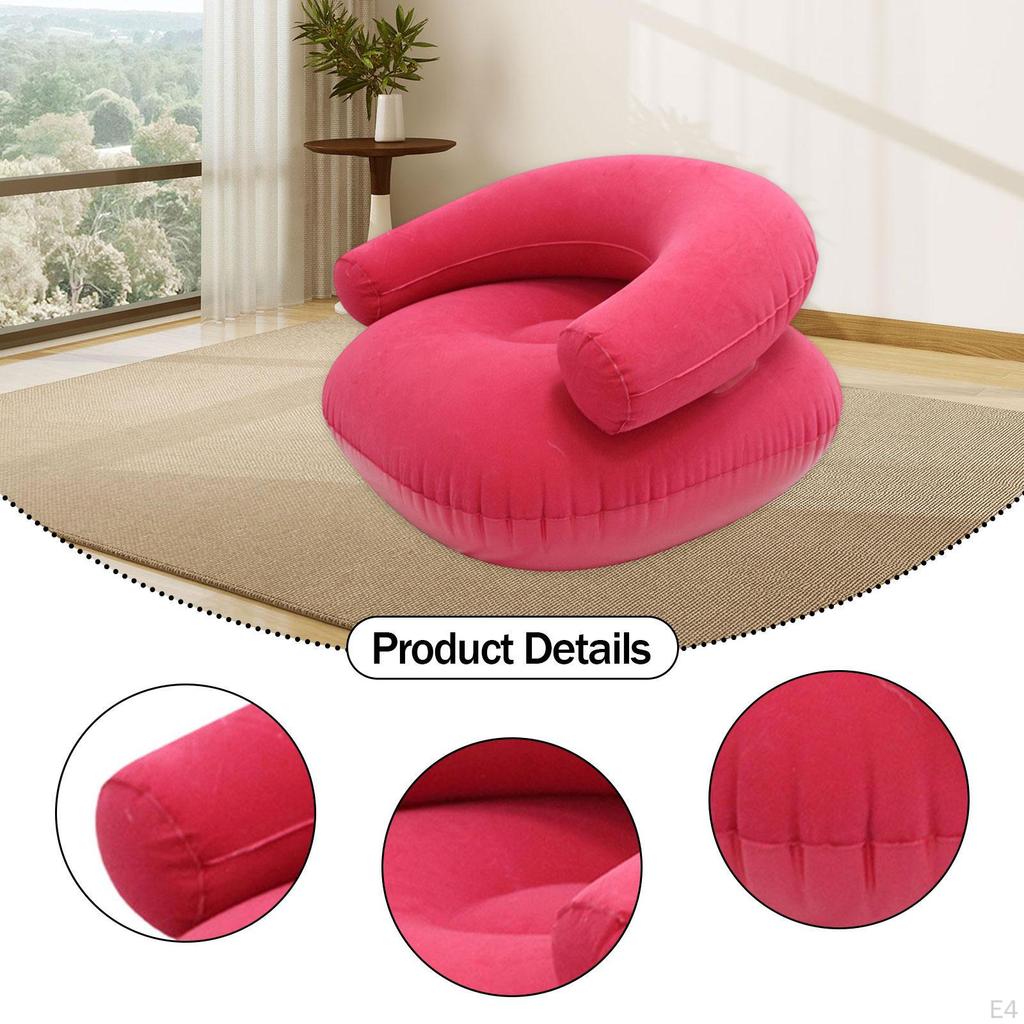 Compact Inflatable Lounge Chair, Versatile Lounger for Garden, Travel And Indoors