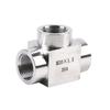 Industrial T Type Stainless Steel Tees Fitting High Pressures Corrosion Resistant for Plumbing Irrigation Daily Use