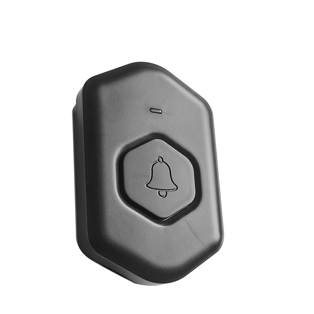 Wireless Smart Doorbell 590ft Range IP55 Rainproof 38 Chimes 8 Volume Levels 433MHz Frequency with Built in Battery for