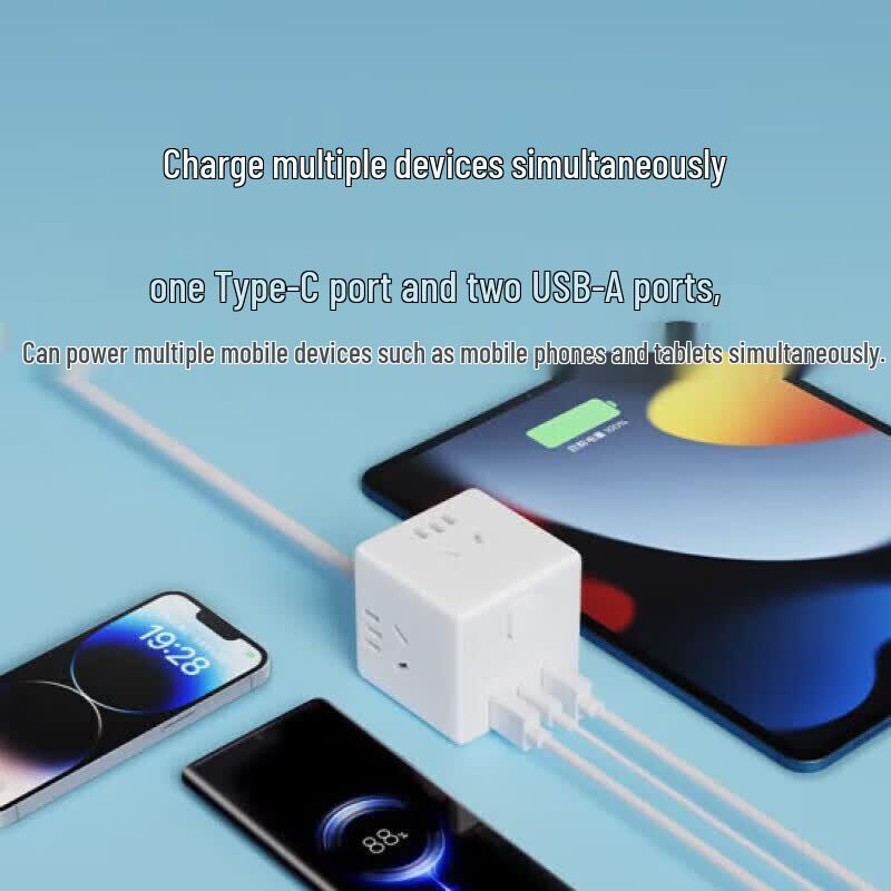 Xiaomi Cube Pro 33W Fast Charging Multi-port Adapter