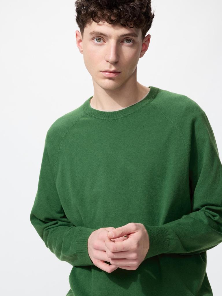 Uniqlo Japan Washable Crew Neck Sweater