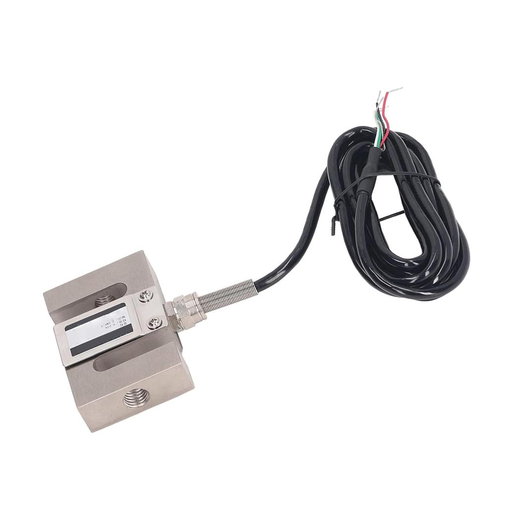 S Type Load Cell Sensor M8x1.25 Stainless Steel Pull Pressure Compression and Tension Force Sensor Miniature Weighing Sensor Small Space Microsensor
