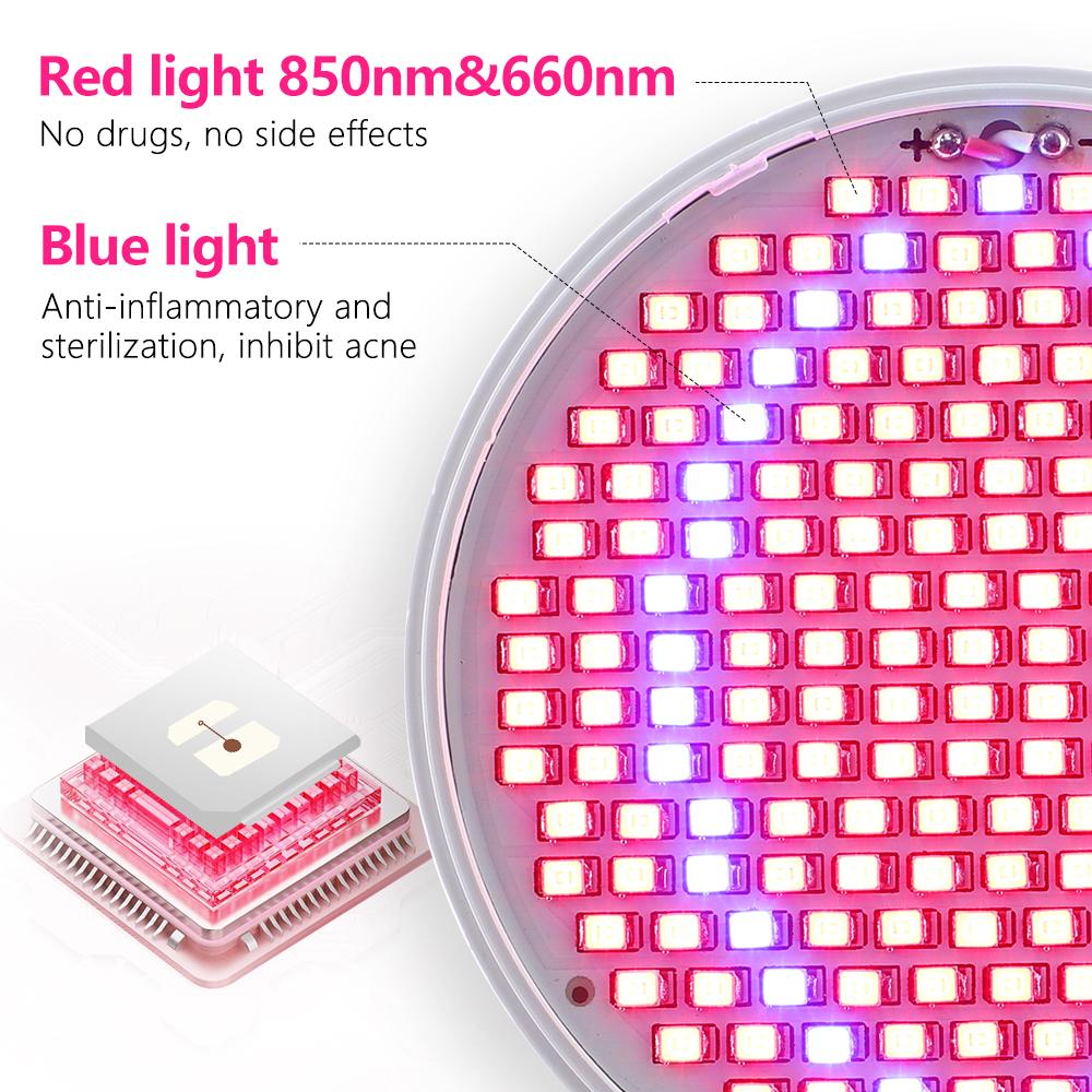 Red Light Photon Beauty Lamp LED Tightening Skin Anti Aging Professional Beauty Skin Care Photon Instrument