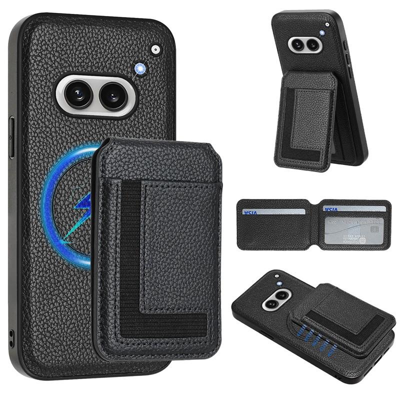 Per Nothing CMF Phone 1 Custodia 2A Cover Protettiva Porta Carte Supporto Portafoglio Magnetico Monete Supporta Ricarica Wireless