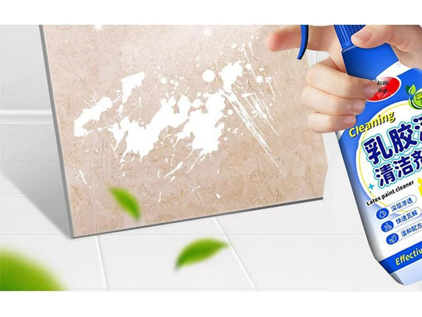 Odstraňovač a čistič latexových barev na dlaždice, odstraňování skvrn ze stěn a renovaci