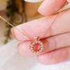 Luxury Round Heart Necklace for Women: Niche Design, Simple Cool Style - Summer 2022