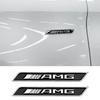 1pcs Car Trunk Sticker Auto Badge Sticker For AMG Mercedes Benz W204 W124 W201 W202 W212 W220 W205 GLA CLA Automotive Goods