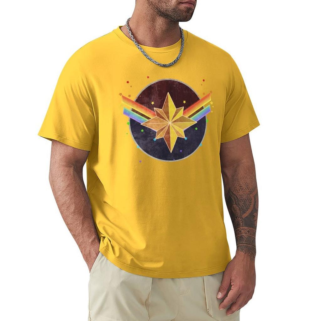 Rainbow Captain 2 T-Shirt Grafik T-Shirt Vintage Vintage Anime Shirt Kawaii Kleidung Herren Vintage T-Shirts