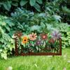 Outdoor Garden Decorative Metal Stake Creative Lawn Ornament Yard Art Sculpture with Durable Construction for Patio Landscaping